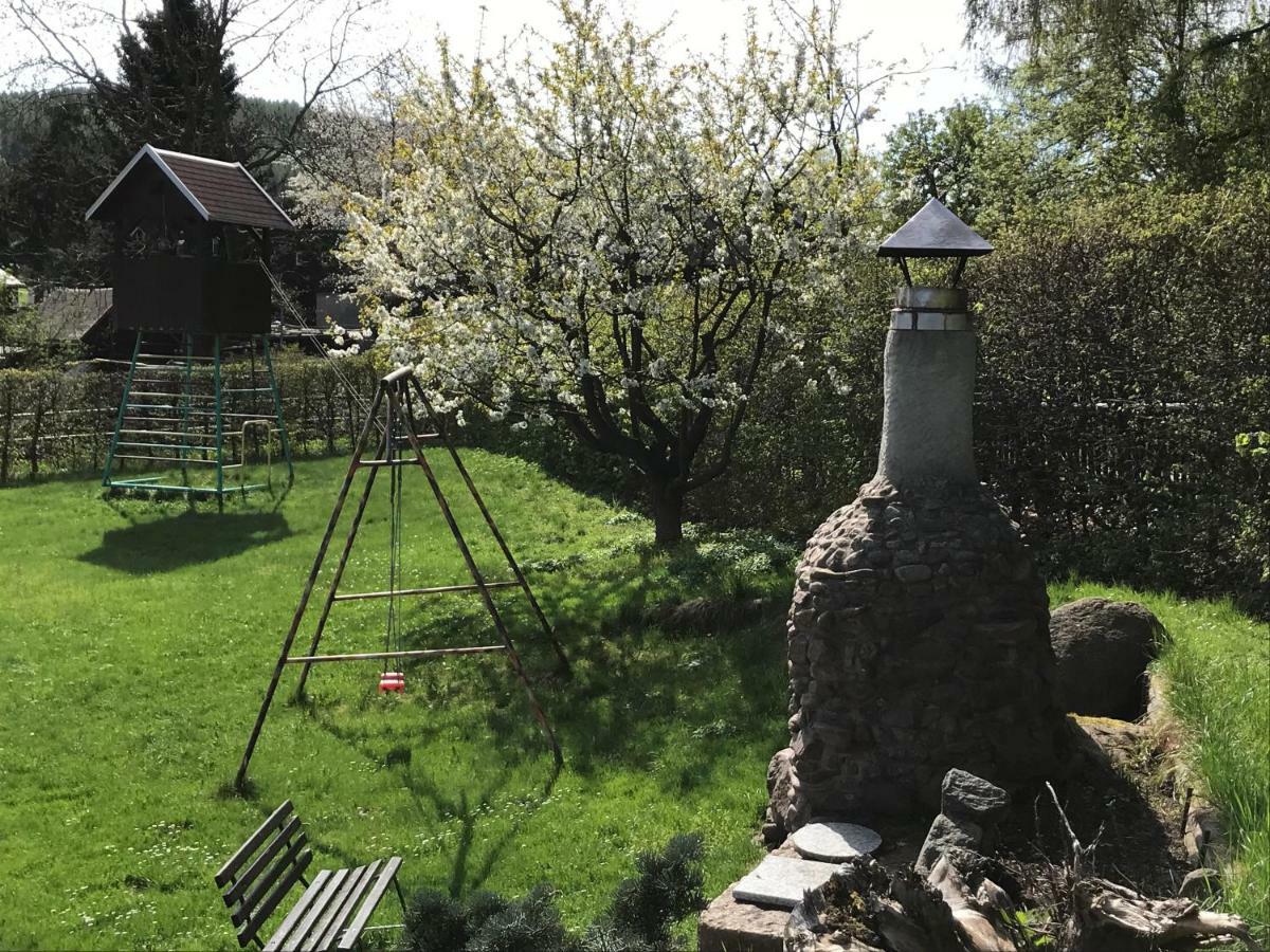 Ferienwohnung Grieser Geising Buitenkant foto